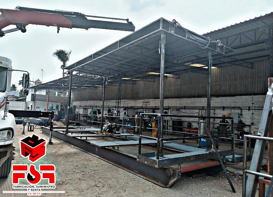 Fabricación de equipos en metal mecánica estructural